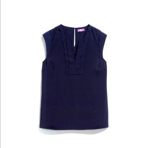 Stitch fix, Scallop edge neckline, sleeveless top